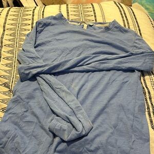 Blue Victorias secret long sleeve top